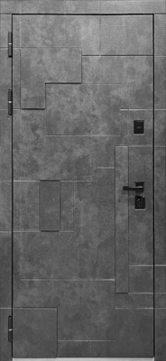 Дверь Forza MX-2 3D с зеркалом